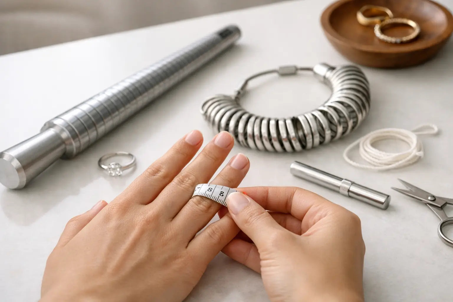 How to Measure Ring Size at Home