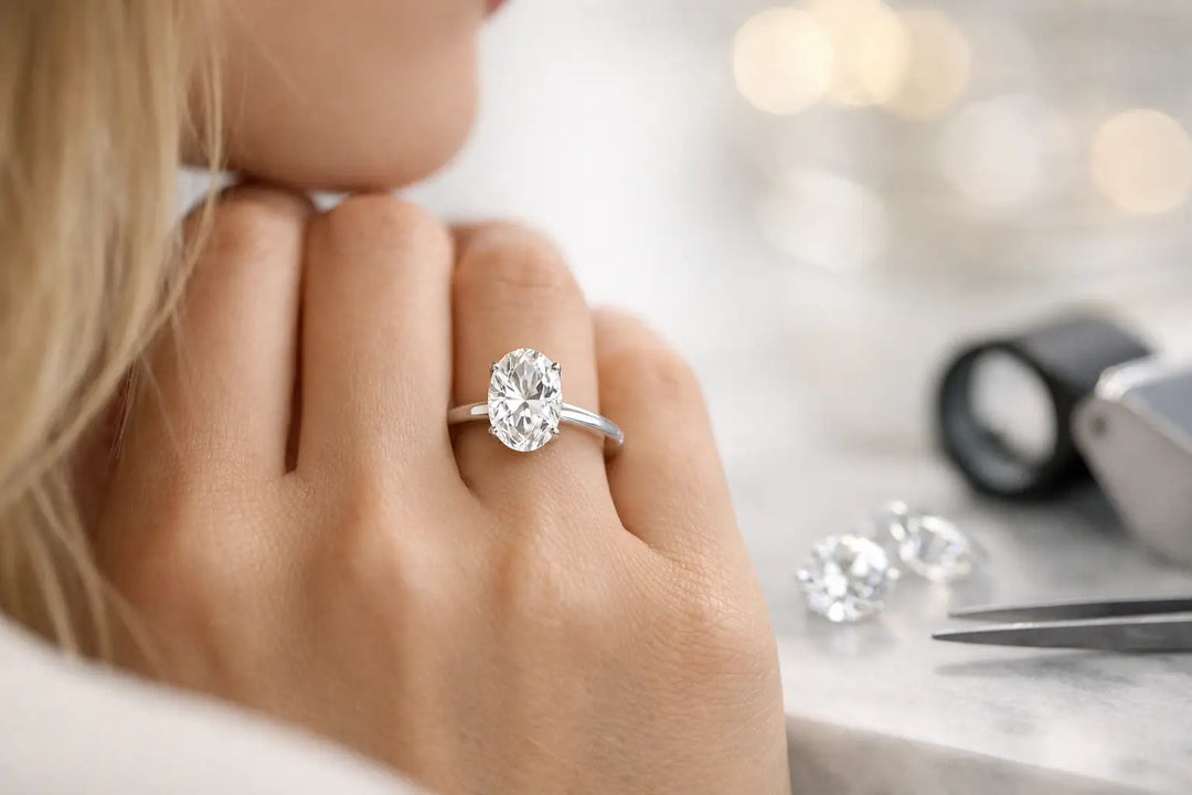 Why Choose an Oval Lab Grown Diamond Ring