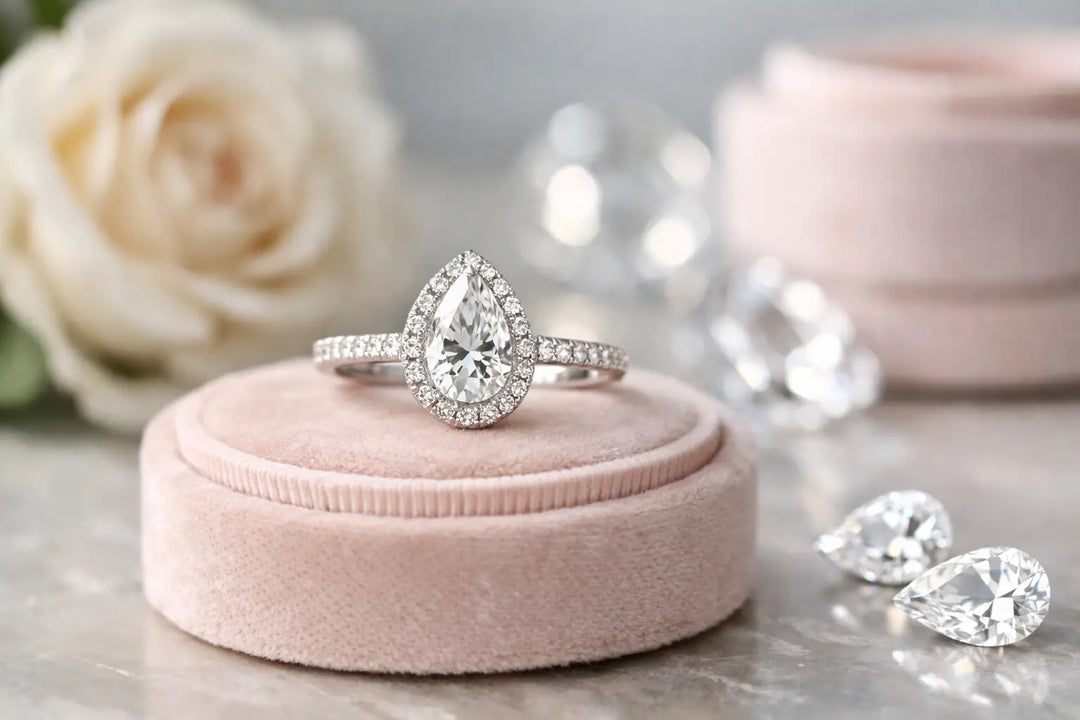 Pear Shaped Engagement Rings Guide