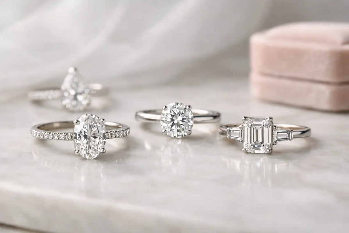 Lab Diamond Engagement Ring Examples to Inspire