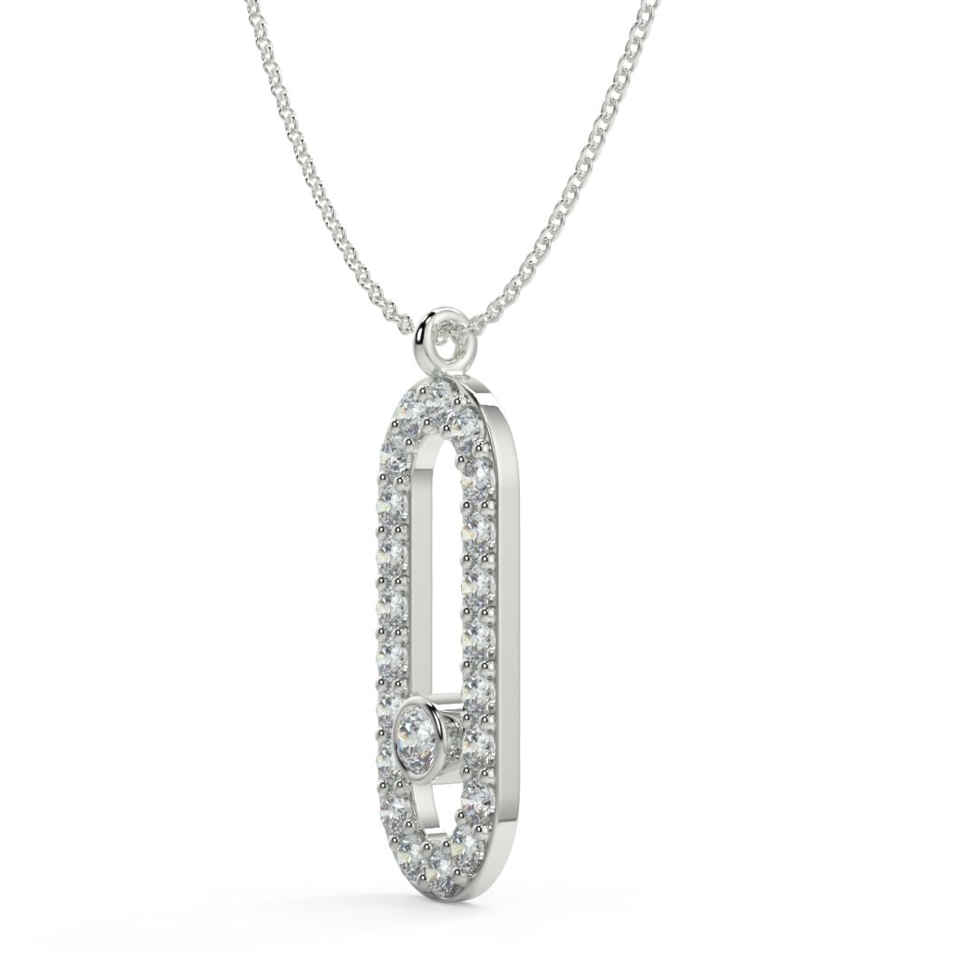 Lab-Grown Diamond Pave Pendant
