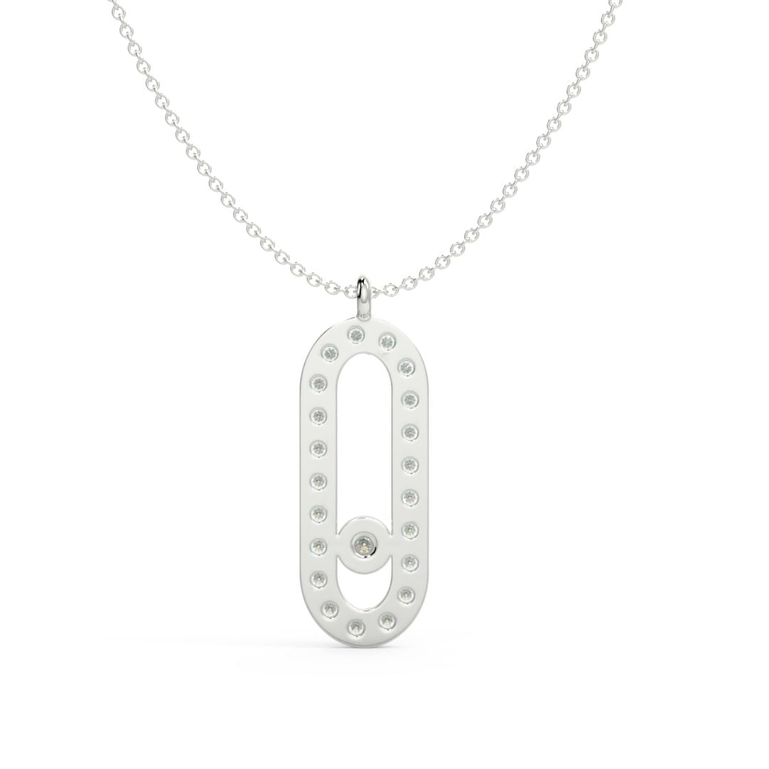 Lab-Grown Diamond Pave Pendant
