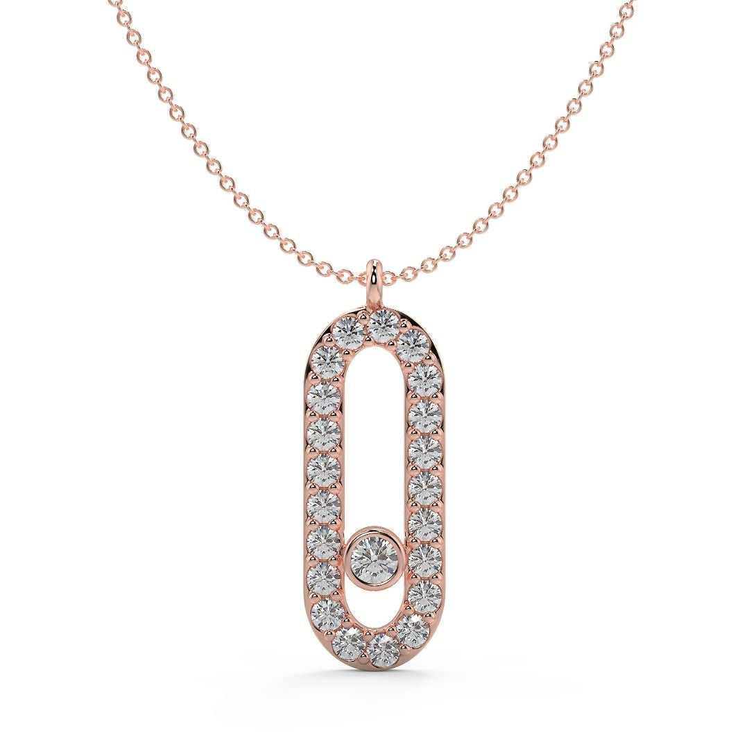 Lab-Grown Diamond Pave Pendant