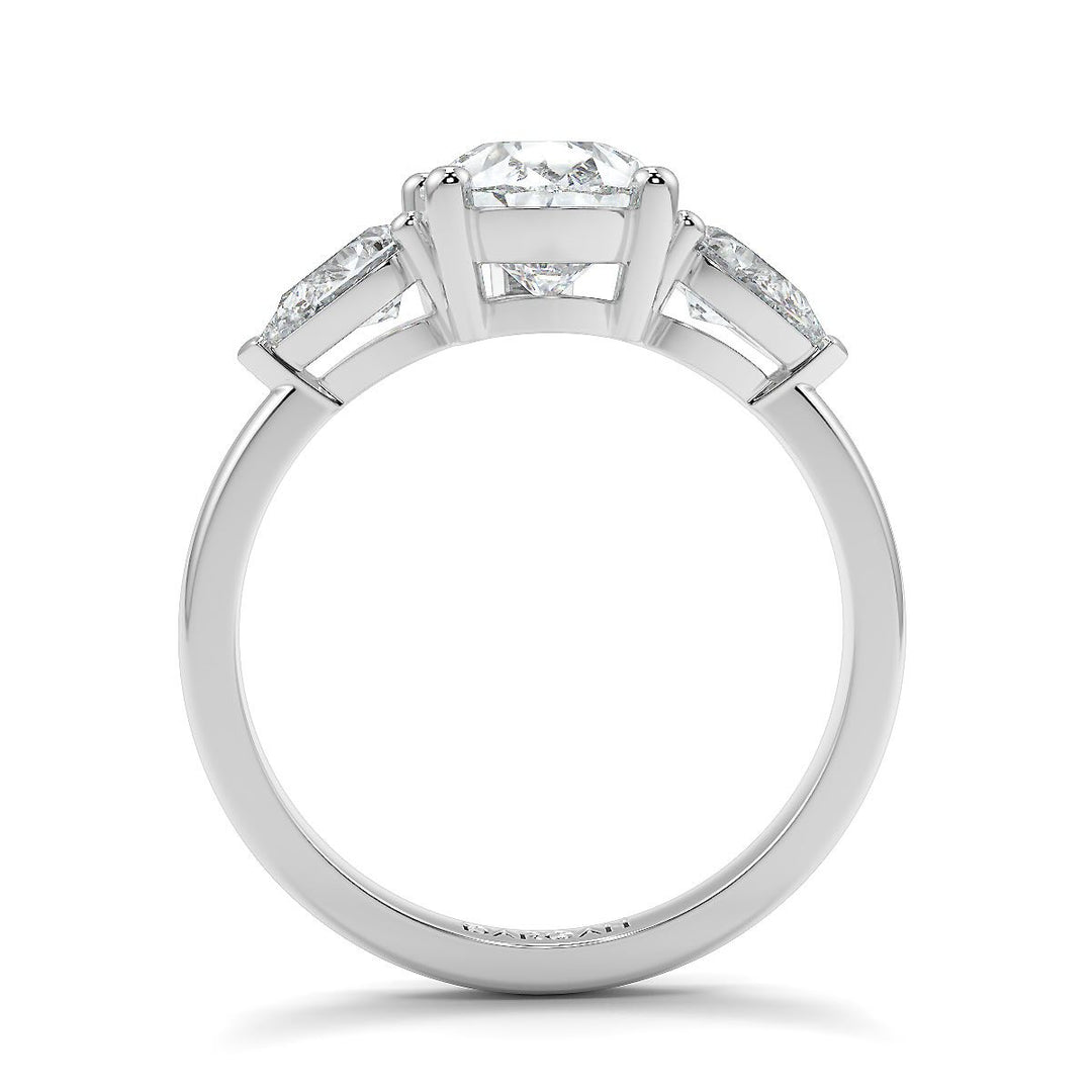 Pear Trilogy Lab-Grown Diamond Ring