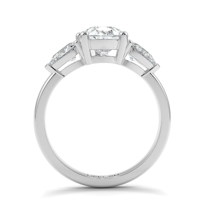 Pear Trilogy Lab-Grown Diamond Ring