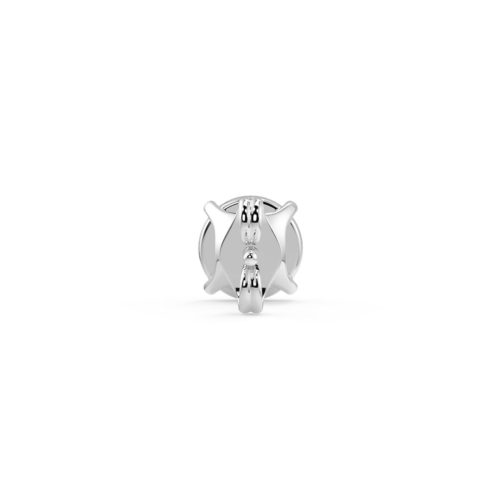 0.50–6 Carat Round Lab Grown Diamond Stud Earrings | Classic Solitaire | 18K White, Yellow & Rose Gold