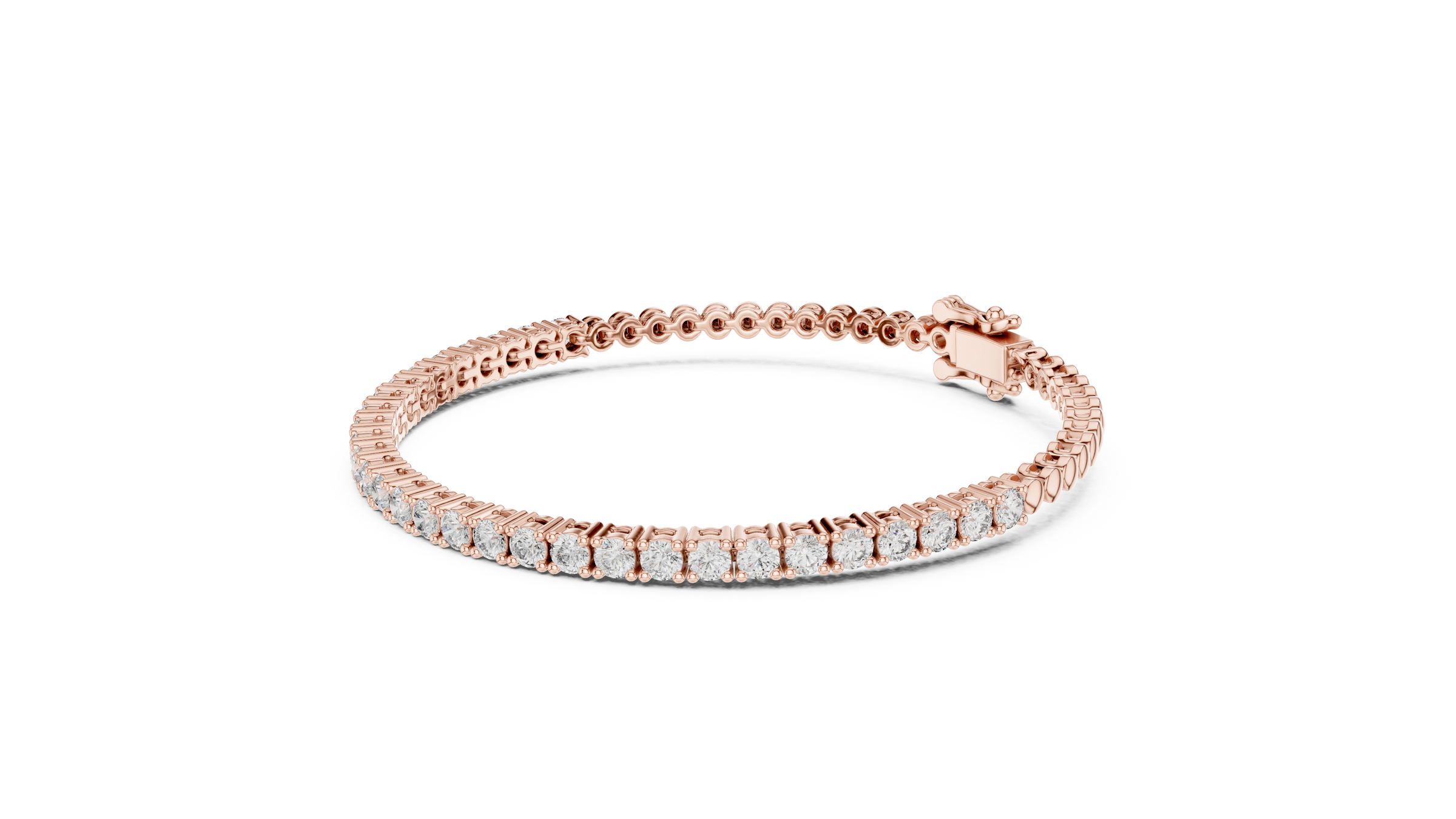 Everyday Lab-Grown Diamond Tennis Bracelet in 18K Gold | 1.8 Carats