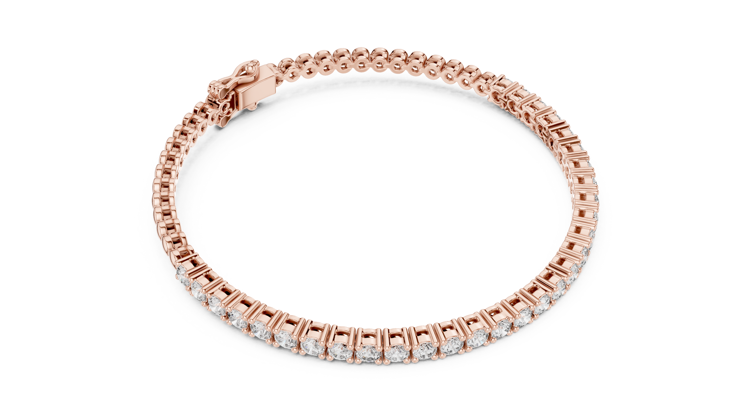 Everyday Lab-Grown Diamond Tennis Bracelet in 18K Gold | 1.8 Carats