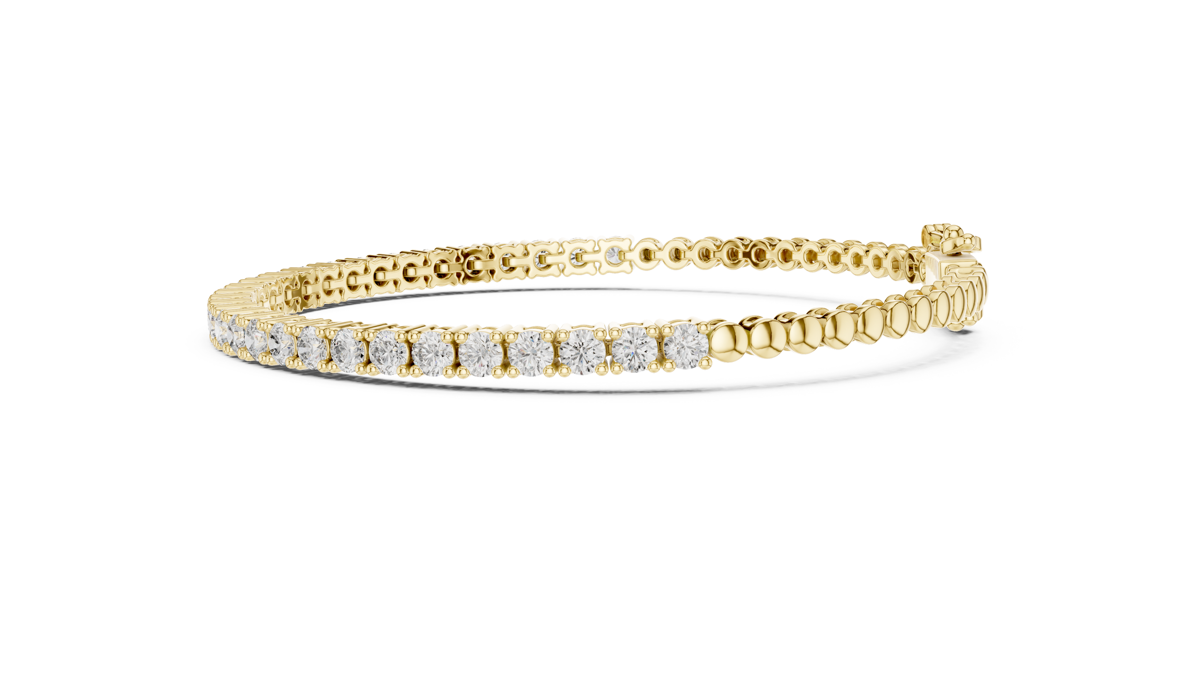 Everyday Lab-Grown Diamond Tennis Bracelet in 18K Gold | 1.8 Carats