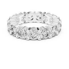 Full Eternity 0.35 Pointer Each Round Lab-Grown Diamond Ring in 18K Gold