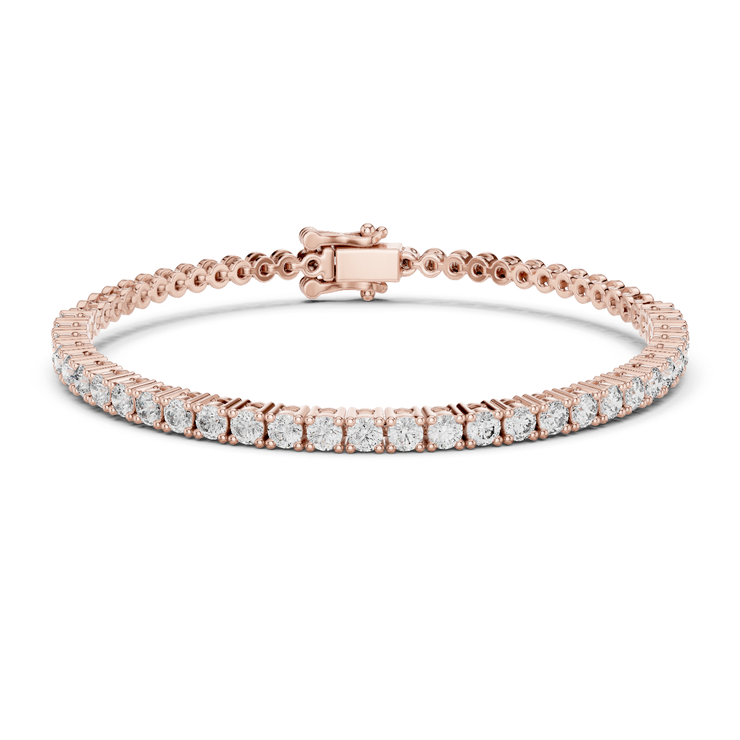Everyday Lab-Grown Diamond Tennis Bracelet in 18K Gold | 1.8 Carats