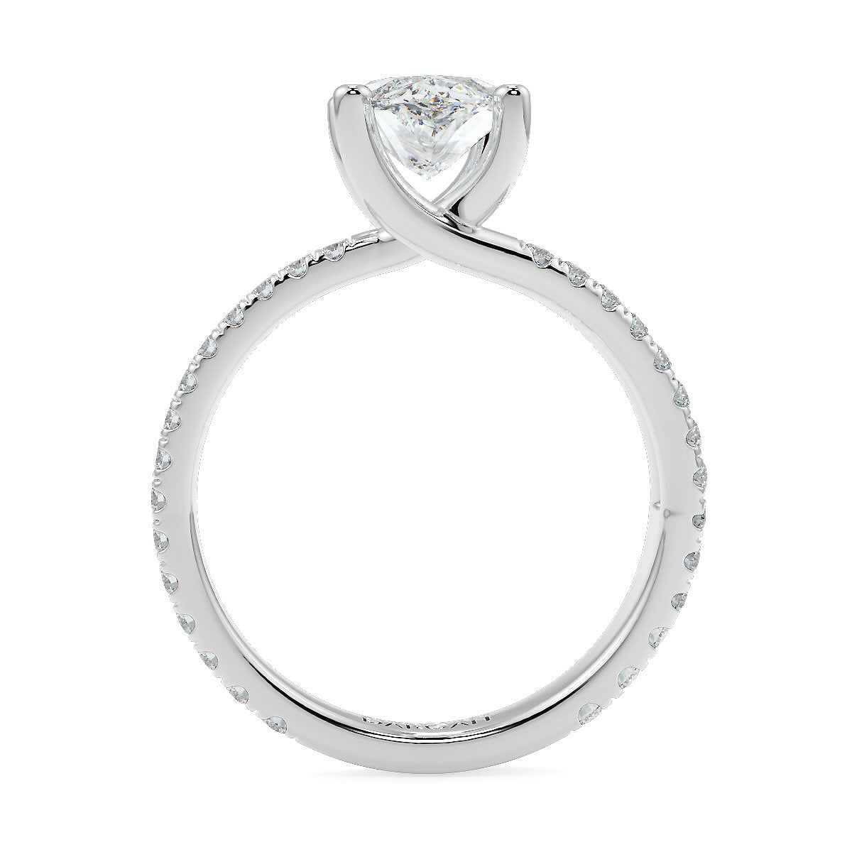 3–5 Carat Marquise Lab Grown Diamond Solitaire Ring in 18K Gold - Splitshank